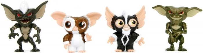 Quatre personnages emblématiques de Gremlins