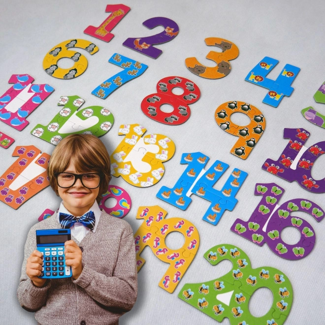 Puzzlík pour les plus petits - chiffres