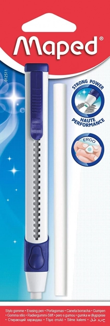 Crayon à effacer MAPED Gomovací Gom Pen avec gomme de rechange (mélange)