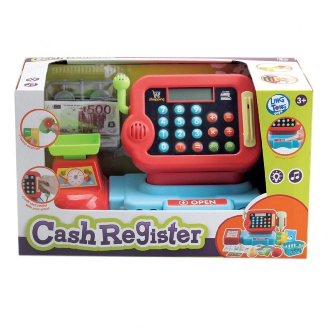 Caisse enregistreuse avec balance et scanner