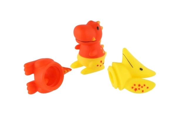 Dinosaures en caoutchouc pliables pour le bain