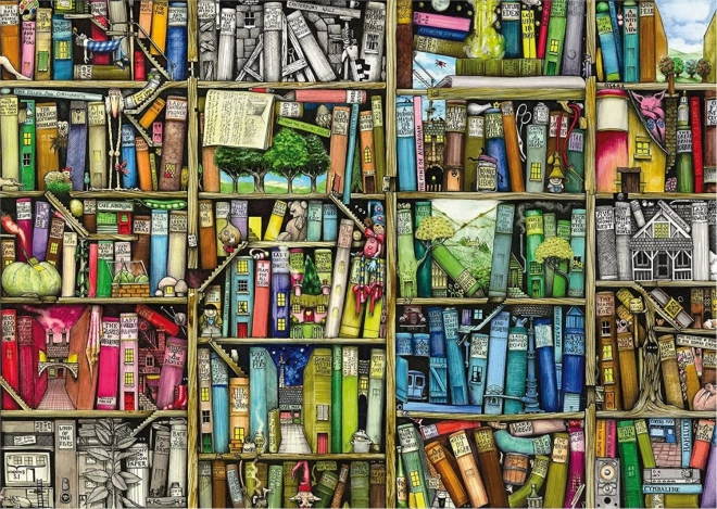 Ravensburger puzzle bibliothèque bizarre 1000 pièces