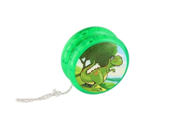 Jojo dinosaures lumineux plastique 6cm à piles mélange de types 12pcs en boîte