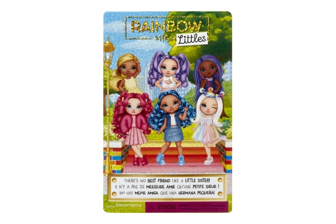 Rainbow High Petite Sœur - Sapphire (Bleue) TV