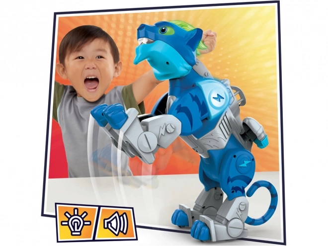 PJMasks Chat Courageux Rugissant avec figurine