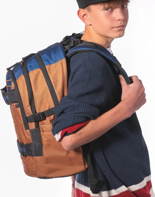 Set BAAGL Skate Duo: sac à dos, trousse et sac de sport