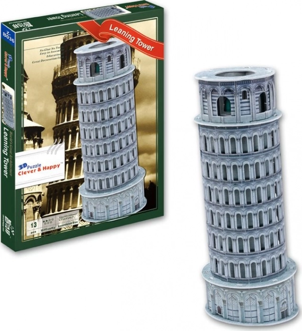 Puzzle 3D de la tour penchée de Pise