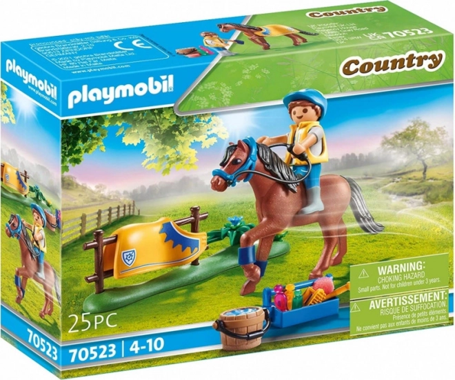 Ensemble de figurines de la terre 70523 Poney gallois de collection