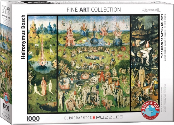 Puzzle Le Jardin des Délices terrestres 1000 pièces par Eurographics
