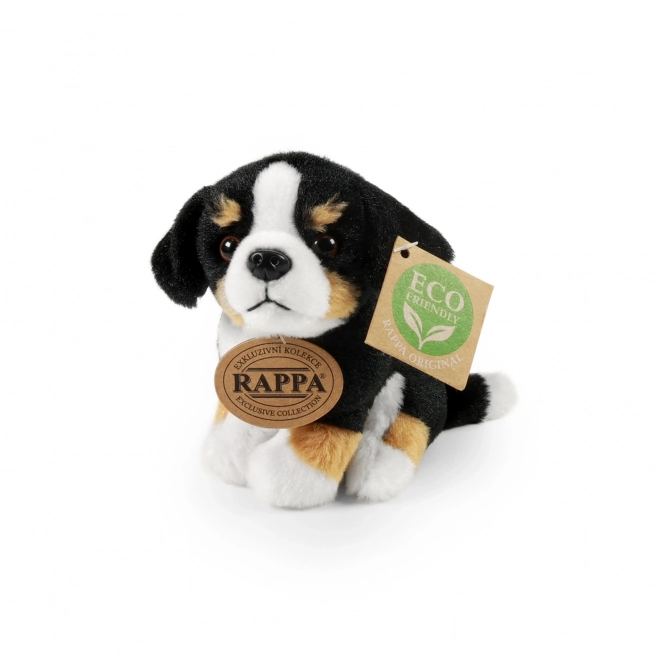 Chien en peluche assis mix 12 cm ÉCOLOGIQUE