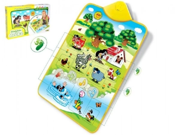 Tapis de jeu électronique Taupe et animaux