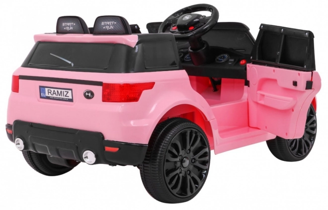 Voiture électrique Land Rapid Racer rose