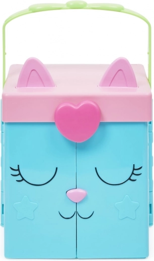 Mallette chat portable avec serrure