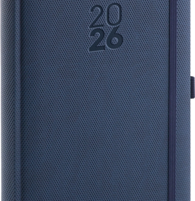 Agenda quotidien Diamante 2026 bleu