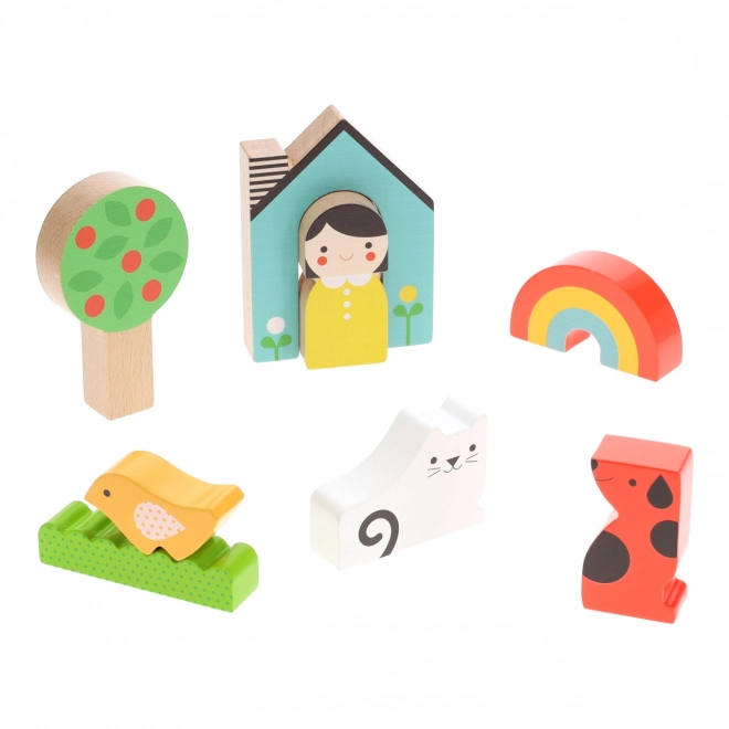 Kit de construction en bois Maison Petit Collage