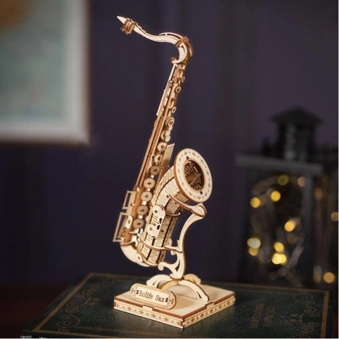 Saxophone - Kit de construction en bois 3D