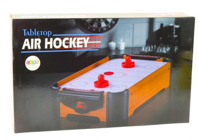 Table de hockey en bois avec lumière et son