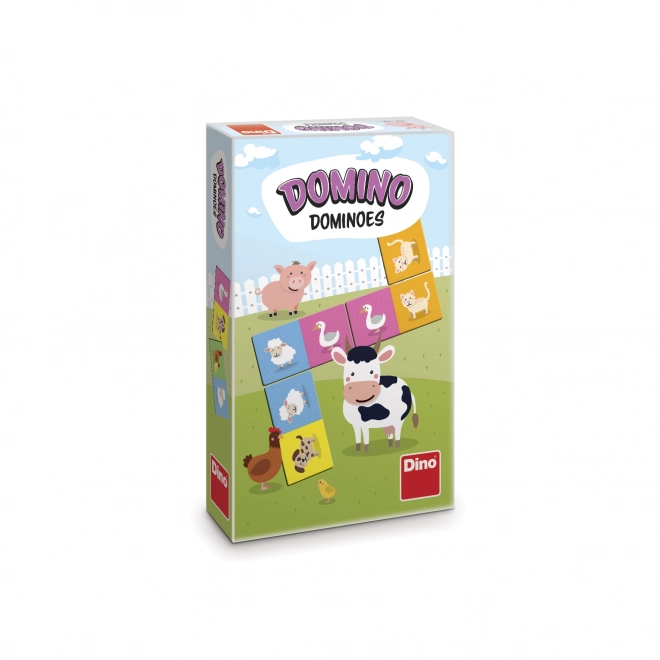 Domino avec des animaux de Dino