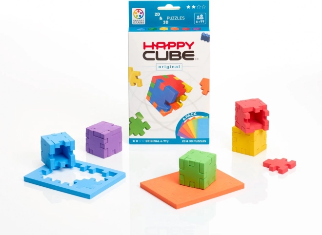 Ensemble Original Happy Cube de 6 Dés
