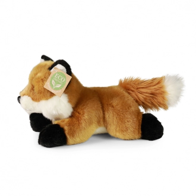 Renard en peluche couché 20 cm ECO-FRIENDLY