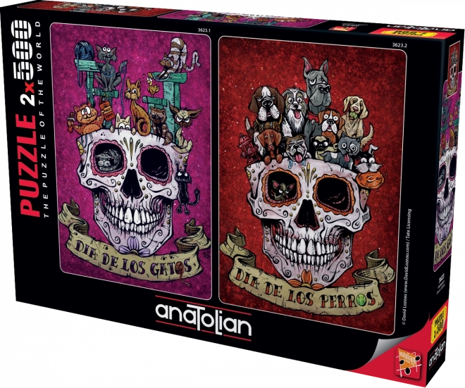 Puzzle Halloween 2×500 pièces ANATOLIAN