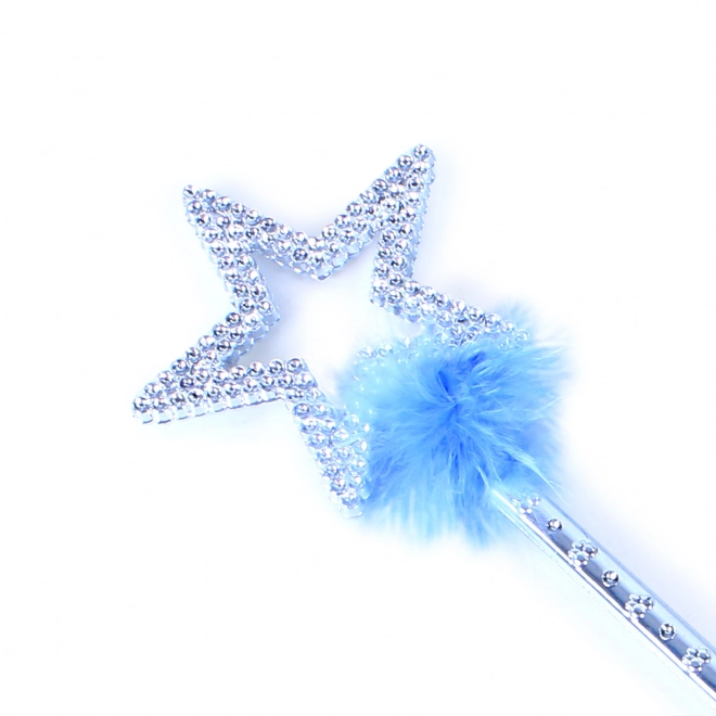 Couronne de princesse avec sceptre - bleu