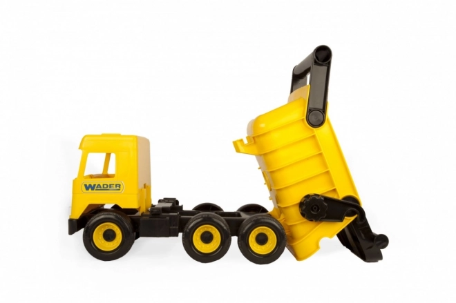 Camion benne jaune Middle Truck 38 cm en boîte