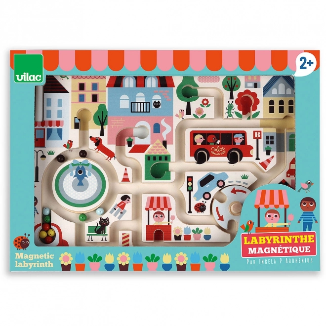 Vilac Labyrinthe Magnetique Ma Ville