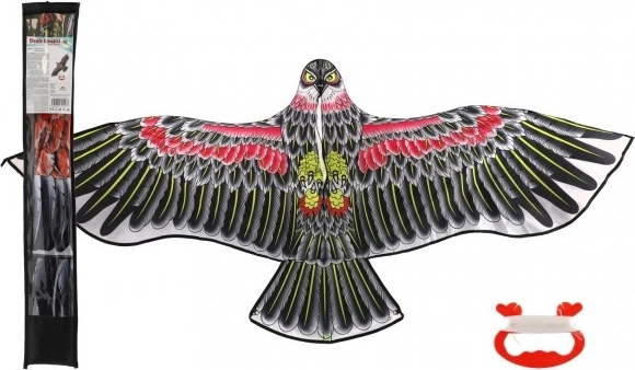 Cerf-volant aigle en nylon 160 × 55 cm avec étui en tissu