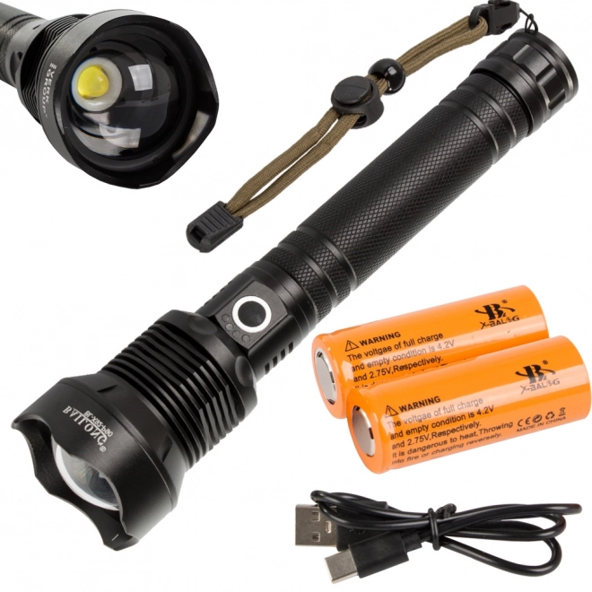 Lampe de poche tactique militaire avec Cree LED XHP90 Zoom Balong