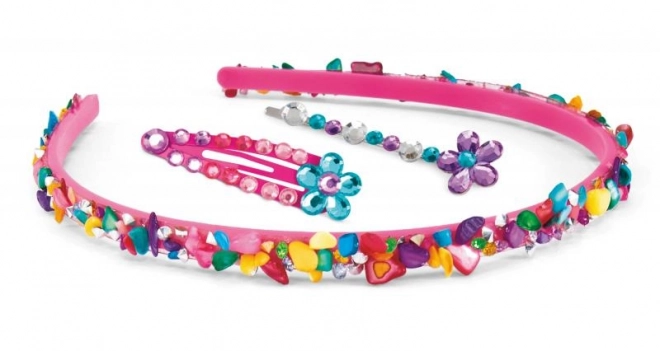 Serre-têtes et barrettes scintillants pour enfants
