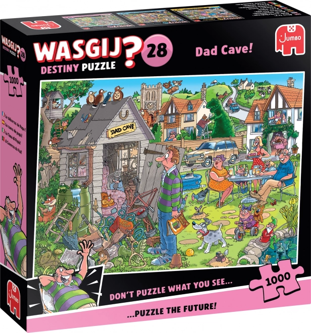 Puzzle Wasgij Destiny : Le refuge de papa 1000 pièces