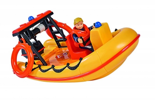 Sam le Pompier bateau Neptune avec figurine
