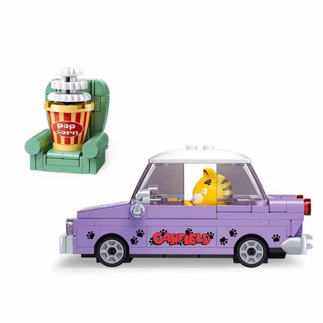 La folle aventure de Garfield - set de construction Sluban