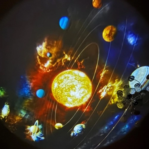 Projecteur d'étoiles LED avec lampe
