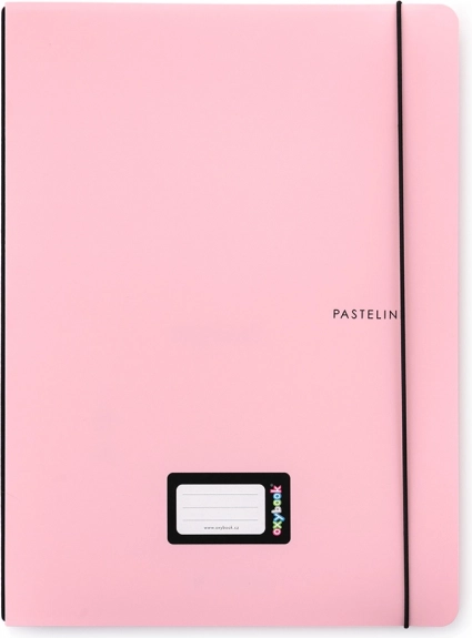 Cahier PP Oxybook A4 40 feuilles PASTELINI rose