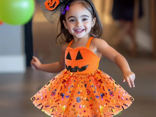 Costume d'Halloween avec serre-tête et jupe tutu
