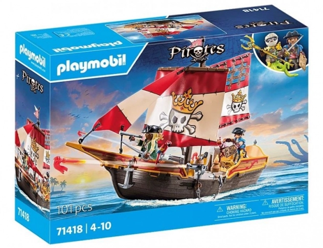 Pirates PLAYMOBIL navire pirate avec figurines