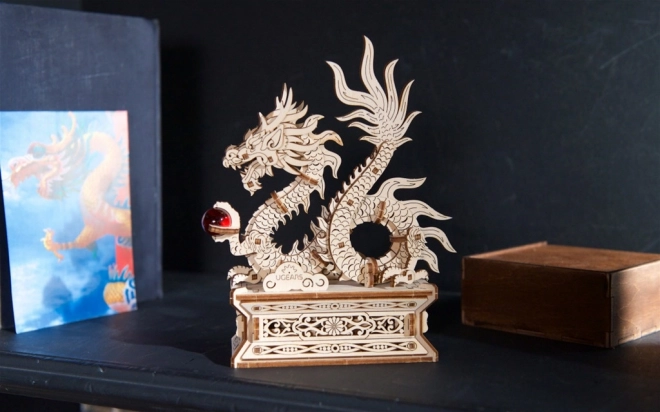 Ugears 3D puzzle mécanique en bois Dragon