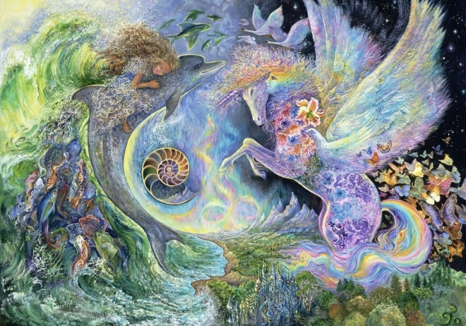 Puzzle Rencontre magique 1000 pièces