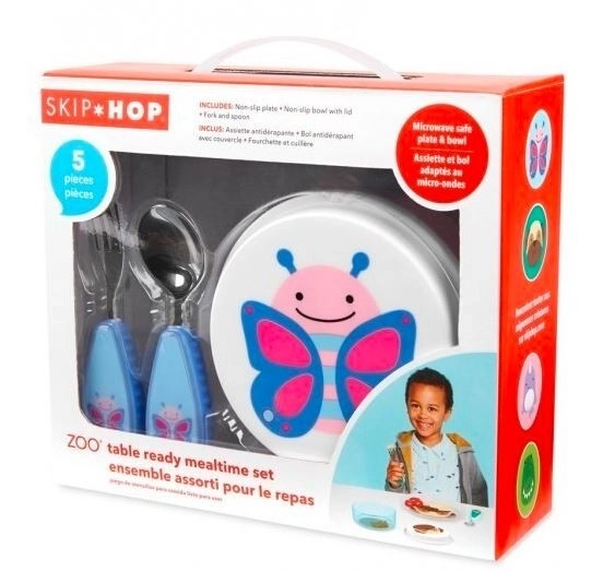 ensemble de repas ZOO Papillon