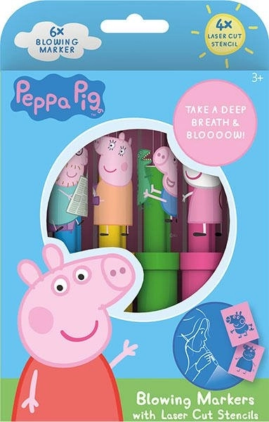 JIRI MODELS Feutres soufflants Peppa Pig