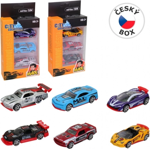 Voitures en métal pour enfants 3+