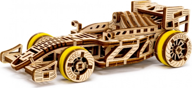 WOODEN CITY 3D puzzle Voiture de Course Bolid 108 pièces