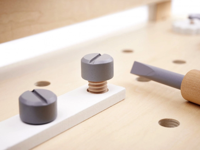 Atelier en bois avec outils