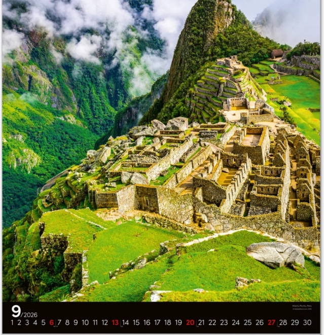 Calendrier mural Énergie 2026