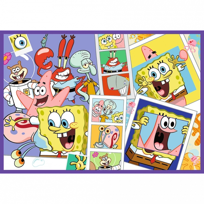 Puzzle 4x250 Le monde fou de Bob l’éponge