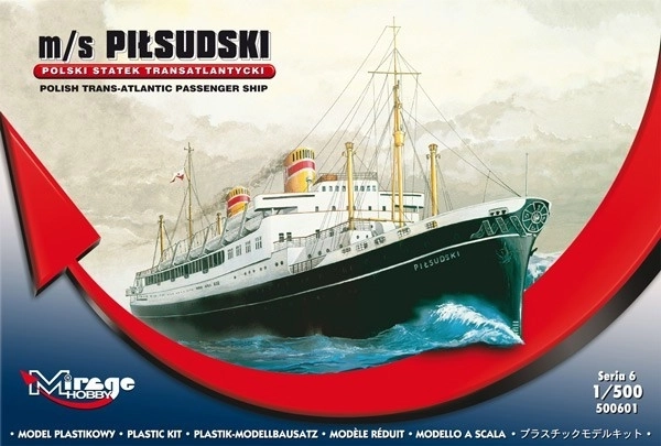 Modèle de bateau m/s Piłsudski