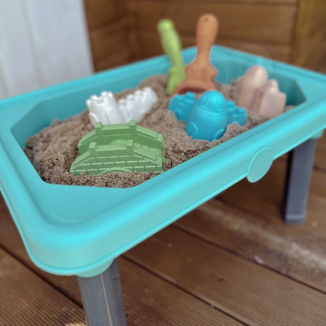 Woopie table de jeu 3-en-1 avec eau, bac à sable et pêche 6 pièces