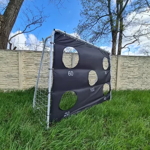 Cage de football et bâche d'entraînement Trizand